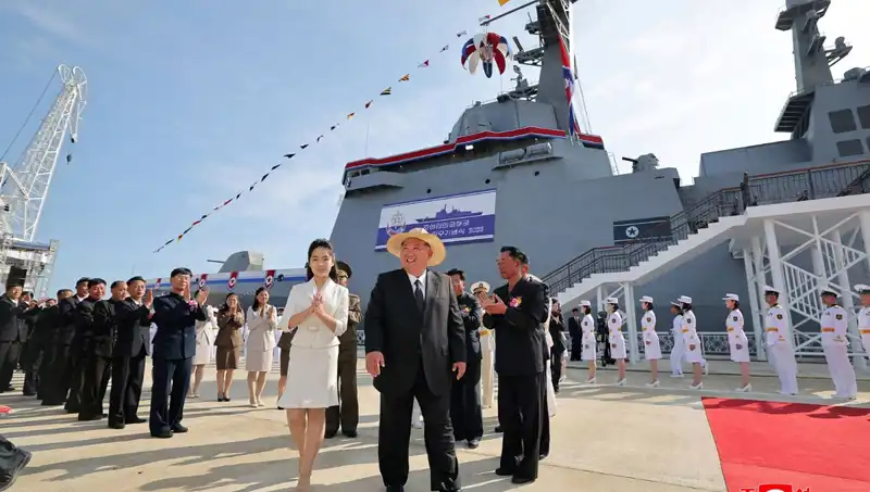 Kuzey Kore, Dünyayı Şaşkına Çeviren 5 Bin Tonluk Yeni Destroyer İnşa Ediyor