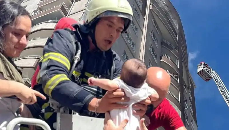 Kayseri'deki 14 Katlı Binada Yangın: Detaylar ve Kurtarma Operasyonu