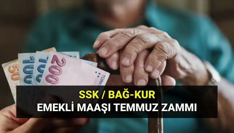 Emekli Maaşında Şok Edici Artış! Temmuz 2025 Zam Oranı Belirlendi
