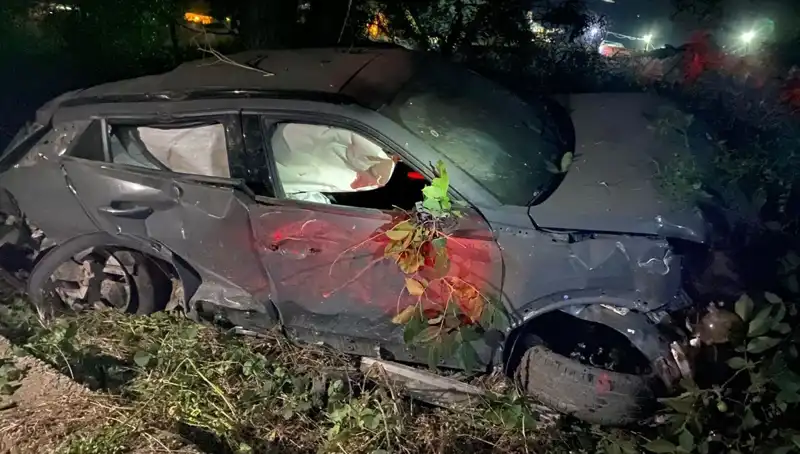 Alkollü Sürücü Takla Attı, Araç Hurda Yığınına Dönüştü!