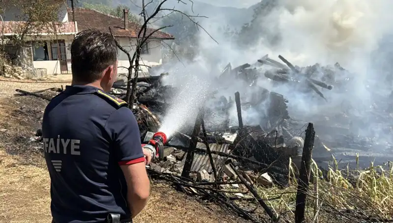 Evde Çıkan Yangın, Çevredeki Ormana Sıçradı: Kurtarma Ekipleri Seferber Oldu!