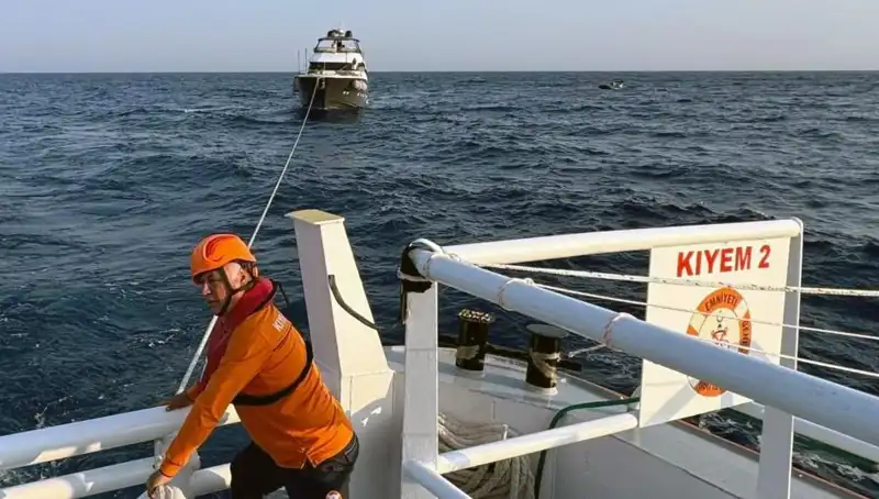 Marmaris Açıklarında Sürüklenen Tekne Dramı: Yolcular Kurtarıldı!