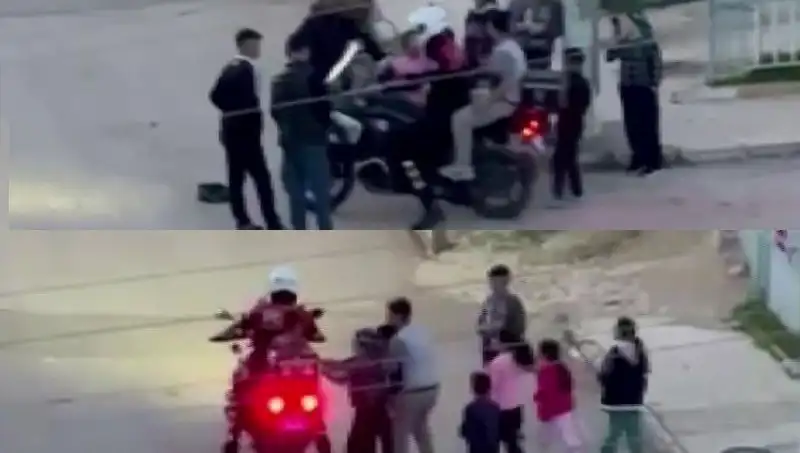 Polis Memuru, Minik Çocukların Hayalini Gerçekleştirdi: Motor Turu Dolu Dolu Geçti