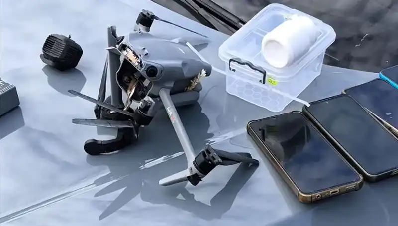 Uyuşturucu Sevkıyatına Dron ile Darbe: Milyonlarca Lira Ziyan Oldu