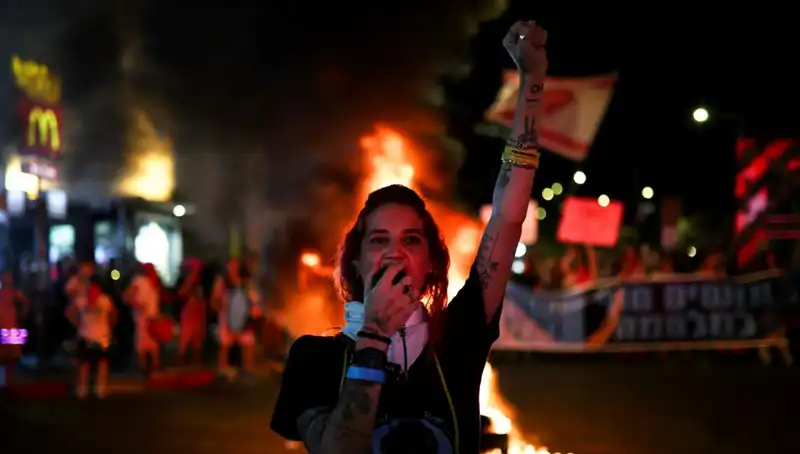 İsrail’de Binlerce Kişi Sokaklarda: Gazze Savaşı Sonlansın İhtiyacı Artıyor
