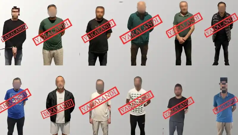 Kırmızı Bültenle Aranan 12 Şüpheli, Güvenlik Güçlerince Ele Geçirildi