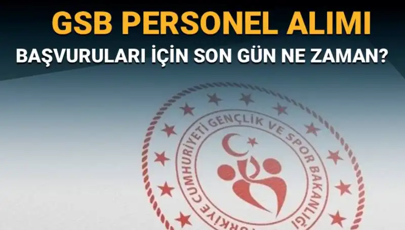 Gençlik ve Spor Bakanlığı 2023 Personel Alımında Son Başvuru Tarihi Açıklandı