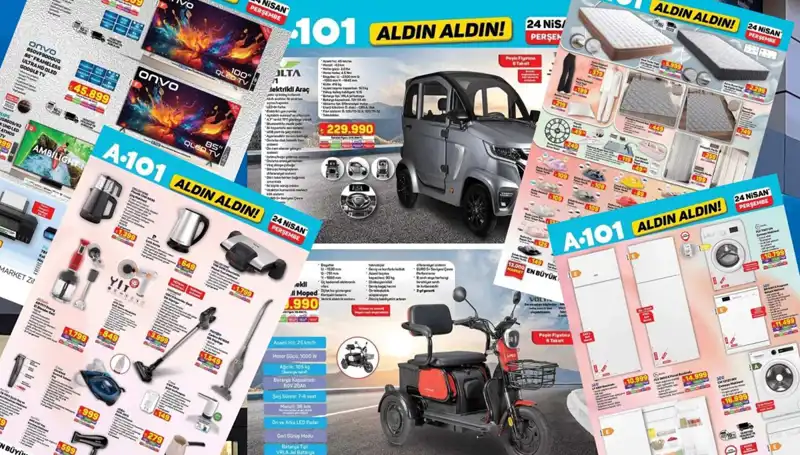 A101’de Yeni Ürünler! Perde, Halı, Yatak ve Mutfak Elektroniği Sizleri Bekliyor