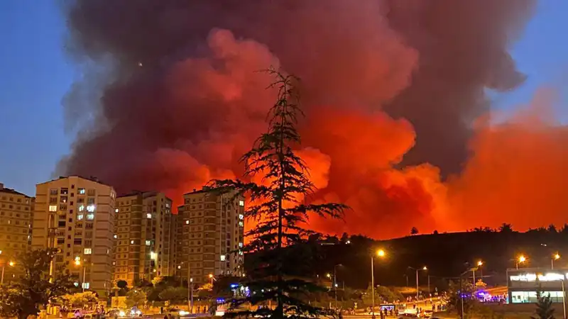 Bursa'da Yangın Alarmı: Şehir Yeniden Küller İçinde