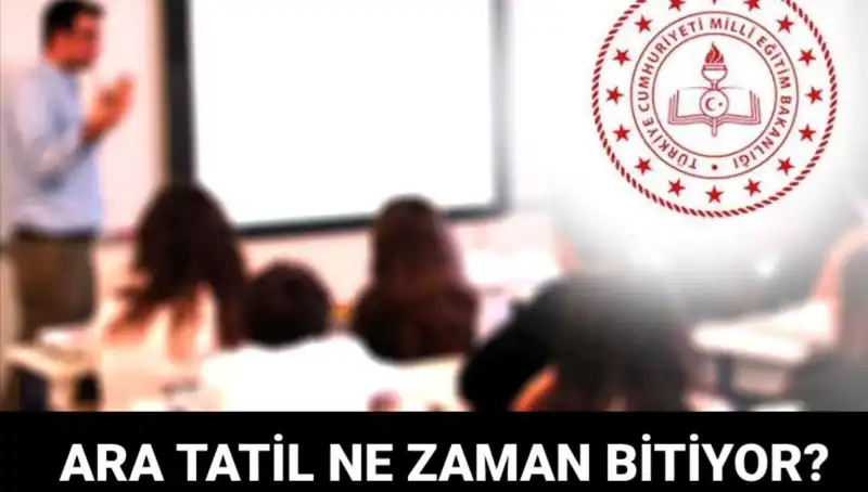 2023-2024 Eğitim Öğretim Yılı Ara Tatili Ne Zaman Bitecek?
