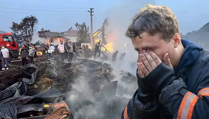 Çamyurdu Köyü'nde Faciaya Neden Olan Yangın, İz Bıraktı!